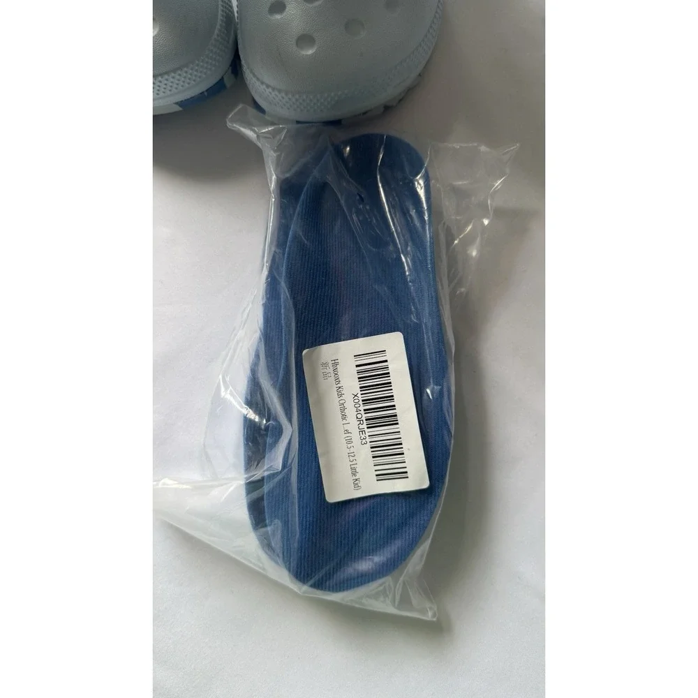 Crocs Lil Girl Snow Boots GUC no Orig. Insoles Comes With New Ones .LT Blue Sz11